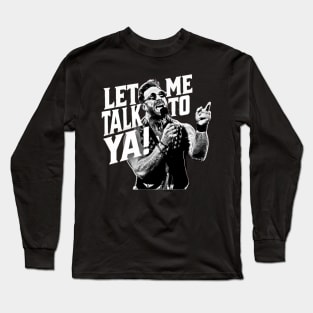 LA KNIGHT YEAH Let Me Talk To Ya La Knight Long Sleeve T-Shirt